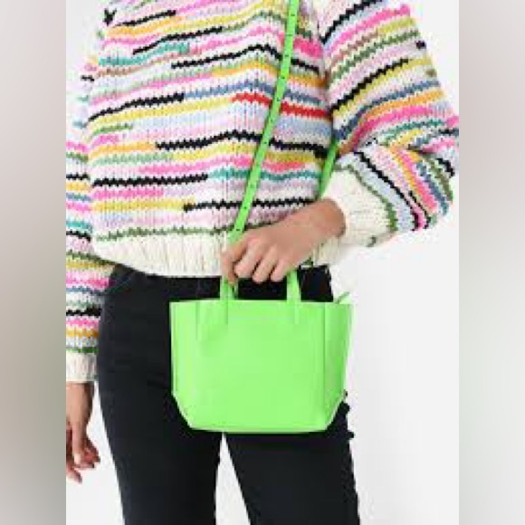 Ampersand as Apostrophe Micro Tote | Emerald Green | 100% Leather NWT✨ - Picture 7 of 8